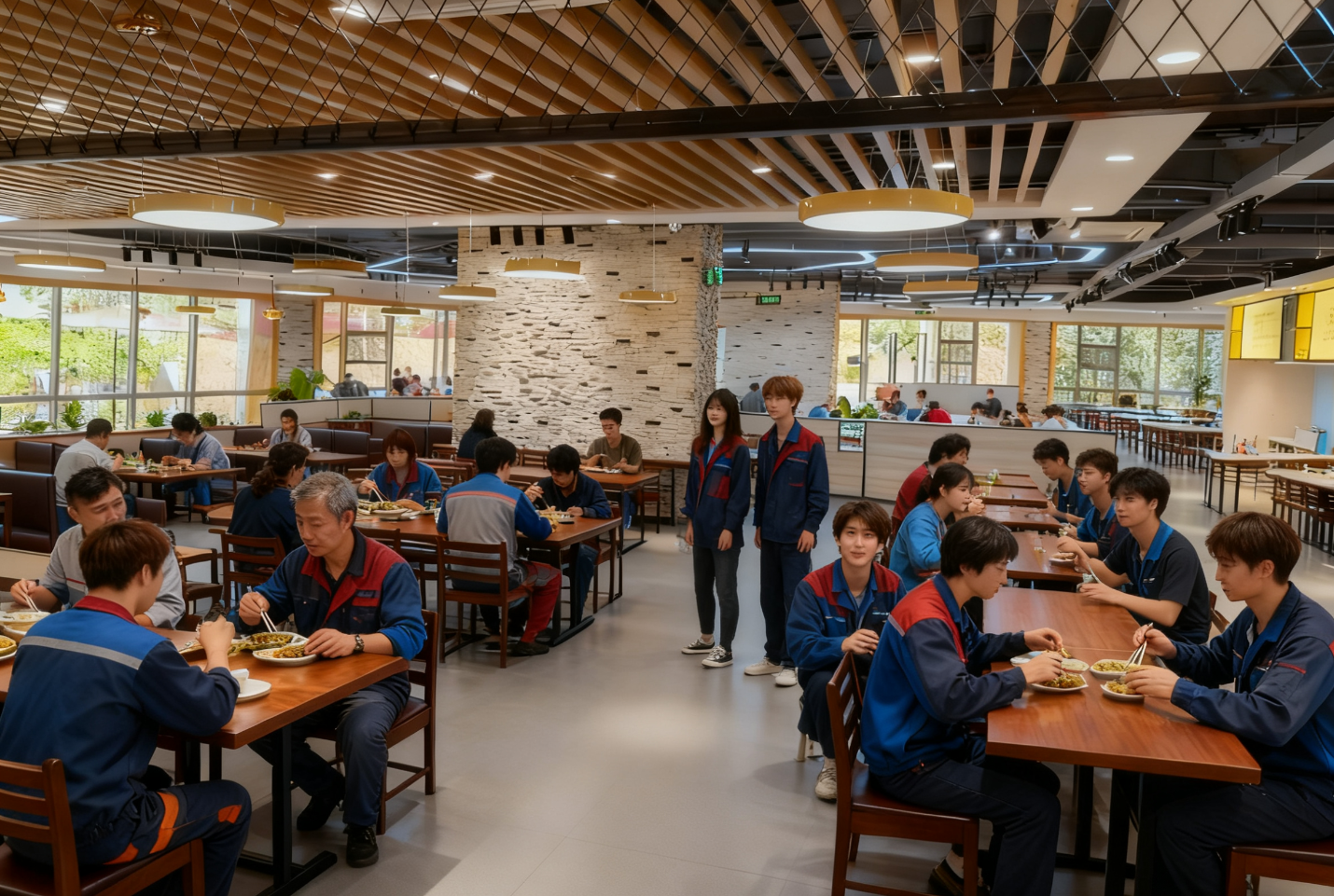 工廠企業(yè)大型食堂如何選擇一家優(yōu)質的食材配送公司？